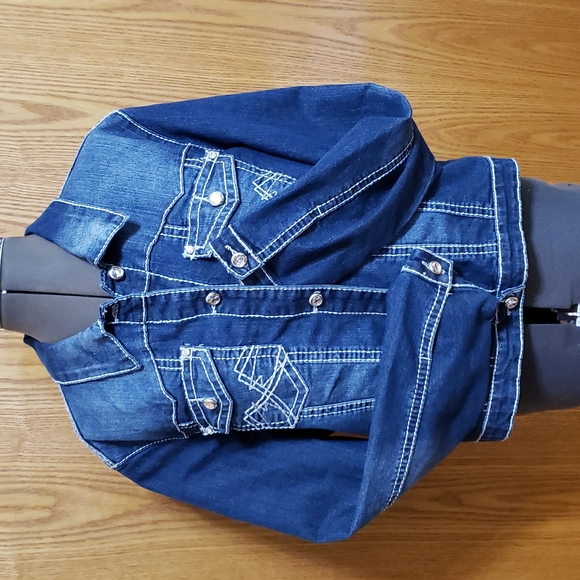 Earl Jean Denim Jacket - Ladies XL - Picture 4 of 13